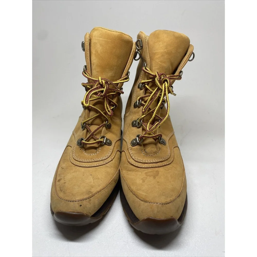 Timberland Women's Boot Wedges Heels‎ Size 7M Brown